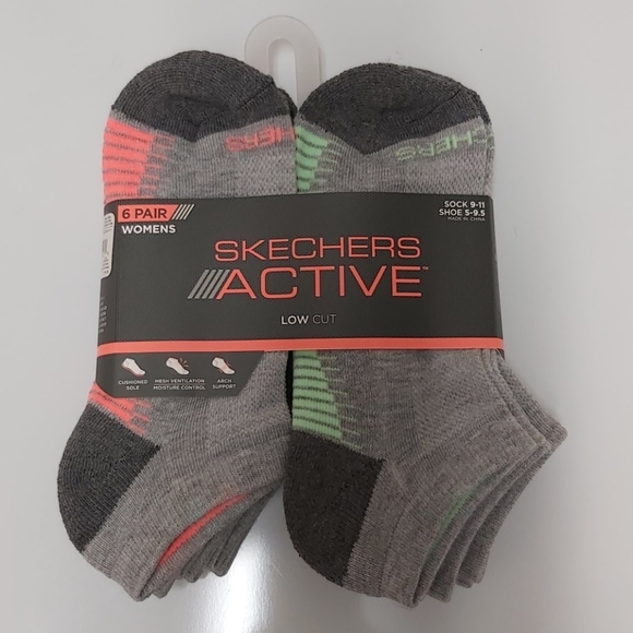 Skechers Accessories Six Pair Sketchers Low Cut Socks Poshmark